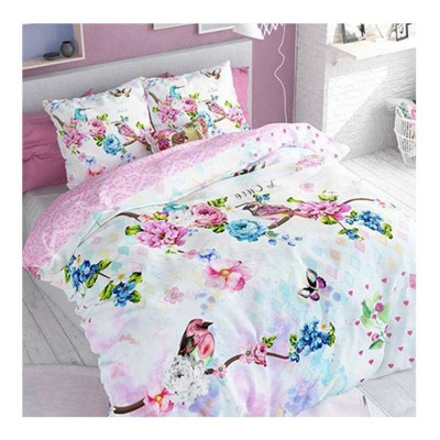 Wholesale custom luxury bedding single bedsheet set queen double sheets set