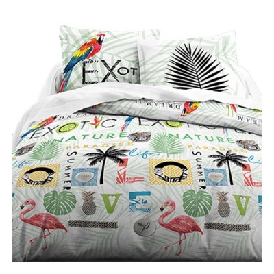 Custom gsm 100% polyester microfiber design print kids sheet bed set